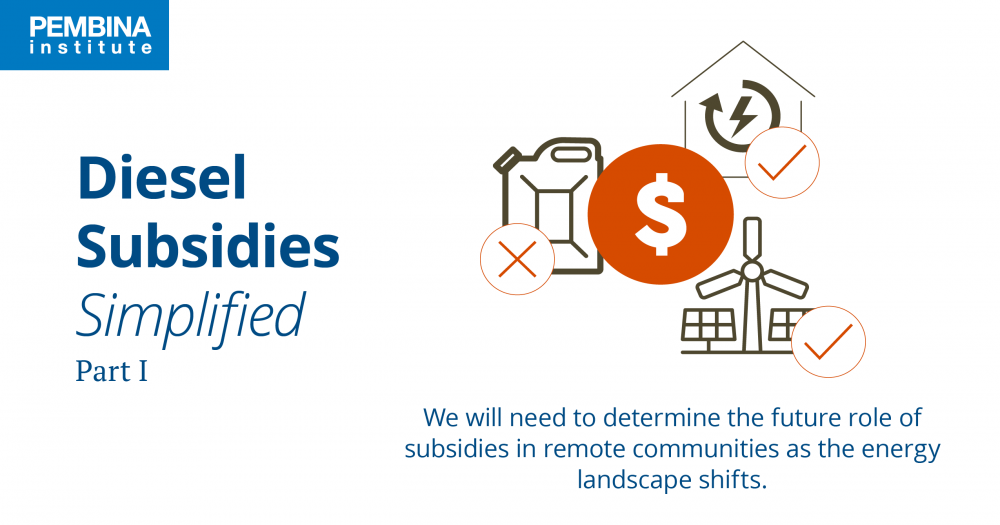 Diesel Subsidies — Simplified, Part I | Pembina Institute